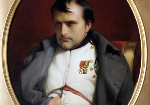 Napoleon - never satisfied and hand always cold. Tyrant to many, short to some.